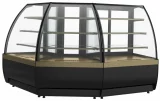 Витрина кондитерская холодильная Carboma FLANDRIA STANDARD 2 K70 VM 0,6-2 открытая (9005)
