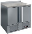 СТОЛ ХОЛОДИЛЬНЫЙ POLAIR TMI2GN-G ГРАНИТ, БОРТ НЕРЖ.СТАЛЬ