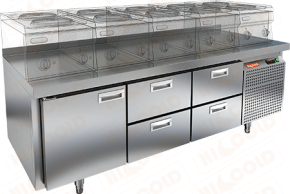 Стол охлаждаемый HICOLD GN 122/TN LT