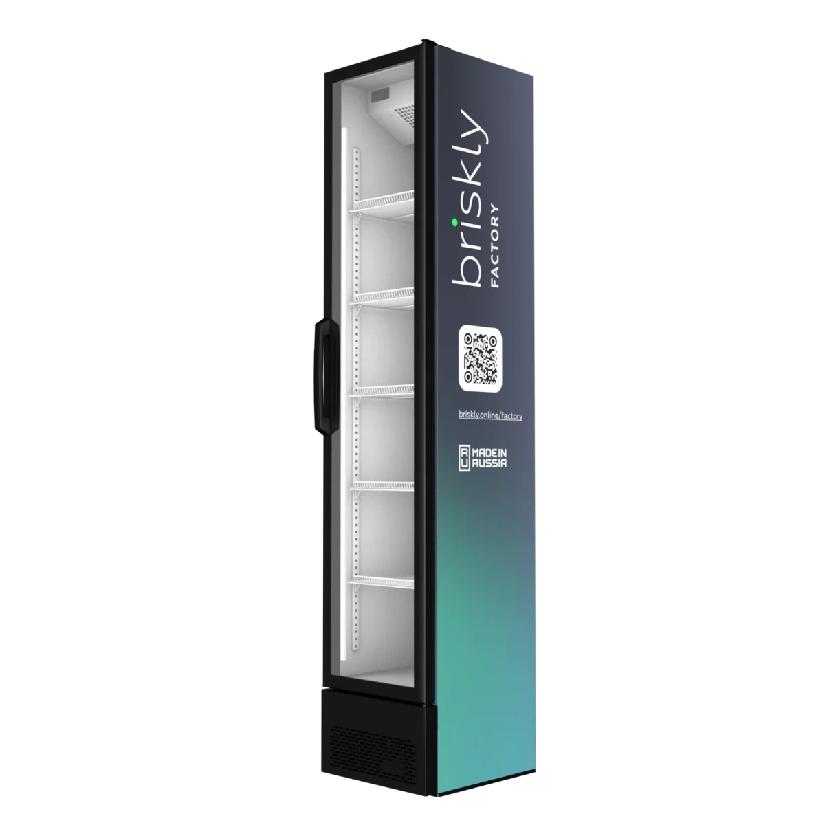Холодильный шкаф со стеклянной дверью Briskly 3 Bar