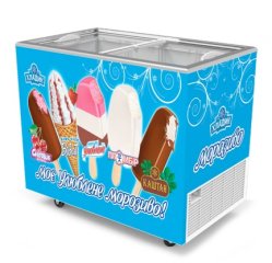 Морозильный ларь UBC Group серии Professional - прямое стекло