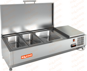 Витрина настольная HICOLD VRTU холодильная