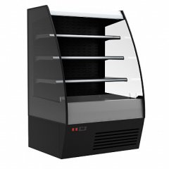 Горка холодильная CARBOMA F16-08 VM 1,9-2 0020 стеклопакет (Carboma 1600/875 ВХСп-1,9) (цвет по схеме (фронт стандартный цвет))