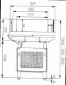 Холодильная промо-витрина CARBOMA ODA PI07 VM 0,9-2 (9006)