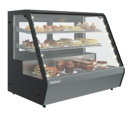 Витрина настольная Carboma A59 N 1,2-1 (фронт стандартный цвет) нейтральная