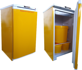 Шкаф холодильный для временного хранения медицинских отходов класса Б Саратов 505М