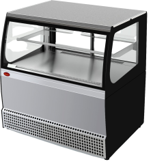 Витрина холодильная Veneto Vsk-0,95, нержавейка