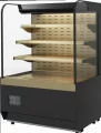 Холодильная горка CARBOMA RADIUS STANDARD KR70 VM 0,9-2 (черный / бронза)