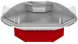 Витрина холодильная гастрономическая МХМ Илеть ВХС-УН (угол наружный)
