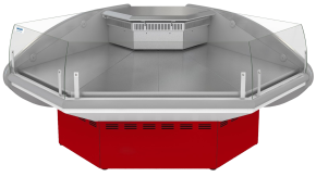 Витрина холодильная гастрономическая МХМ Илеть ВХС-УН (угол наружный)