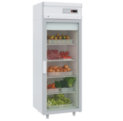 Шкаф холодильный со стеклянными дверьми POLAIR DM105-S без канапе