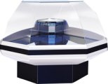 Холодильная витрина Gamma ОС (90 угол внешний) с боковинами