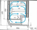 Витрина холодильная CARBOMA AMRA SLIDER AC59 VM 0,9-1 (настольная)