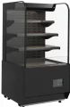 Витрина холодильная горка Carboma RADIUS STANDARD KR70 VM 0,6-2 (9005) открытая