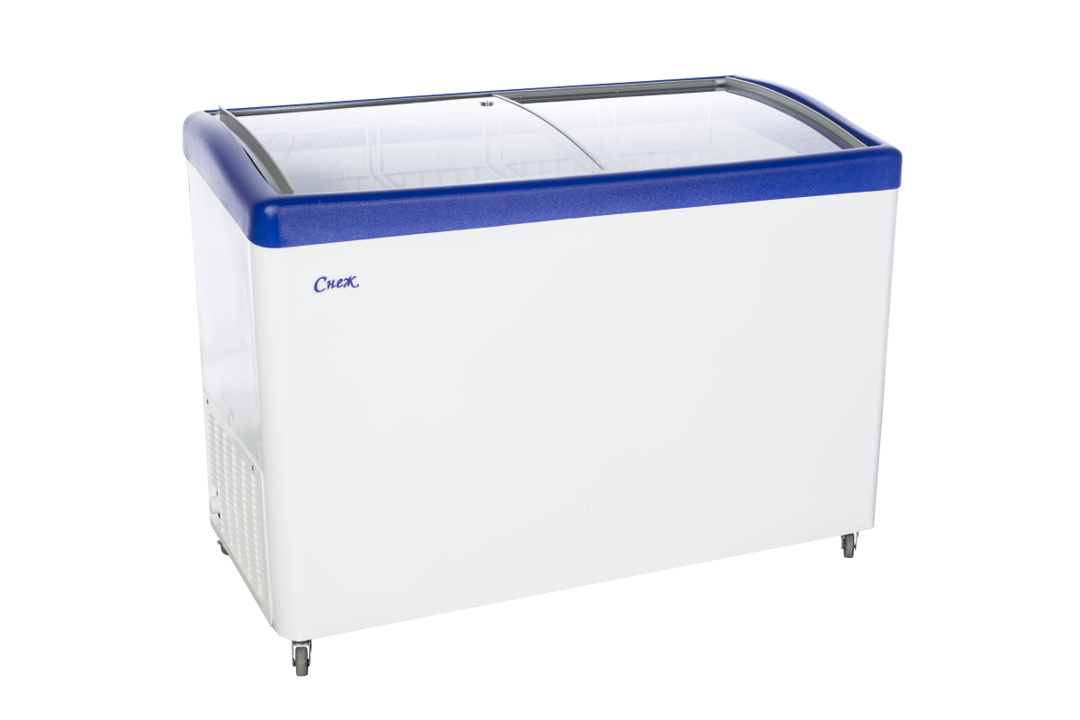 Морозильный ларь с гнутым стеклом МЛГ-400