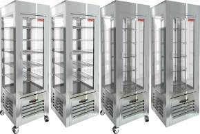 Витрина кондитерская вертикальная HICOLD VRC 350/350 FR