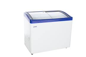 Морозильный ларь с гнутым стеклом МЛГ-350