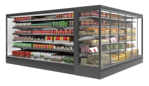 Пристенные охлаждаемые стеллажи Monte MH