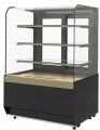 Витрина кондитерская Carboma RADIUS LIGHT KR70 VM 1,3-1 (9005)