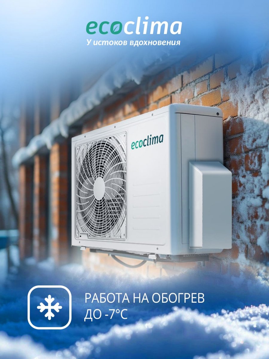 Настенная сплит-система Ecoclima ECW-HE18/BB-4R2 + EC-HE18/B-4R2