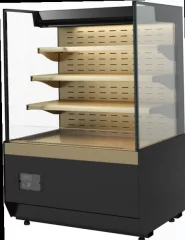 Холодильная горка CARBOMA CUBE 2 STANDARD KC70 VM 1,3-2 (версия 2.0) с прямыми боковинами