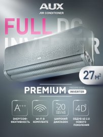 Настенная сплит-система AUX ASW-H09A4/AF-R2DI + AS-H09A4/AF-R2DI, белый