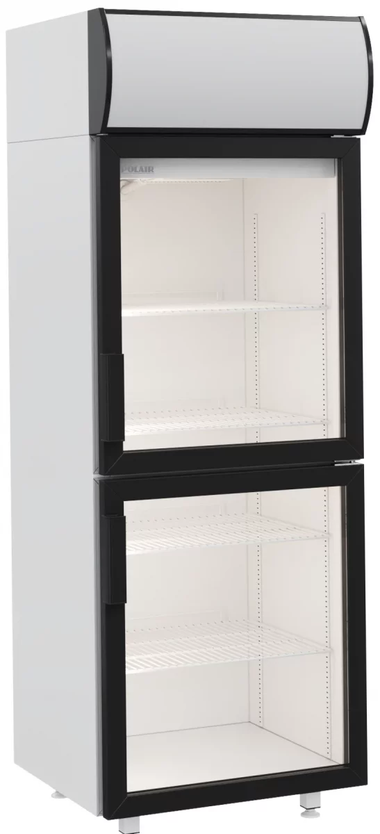 Шкаф морозильный POLAIR DB105hd-S со стеклянными дверями SmartDoor