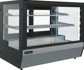 Нейтральная настольная витрина CARBOMA AMRA SLIDER AC59 N 0,7-1 (INOX)