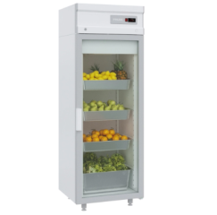 Шкаф холодильный со стеклянными дверьми POLAIR DM107-S без канапе